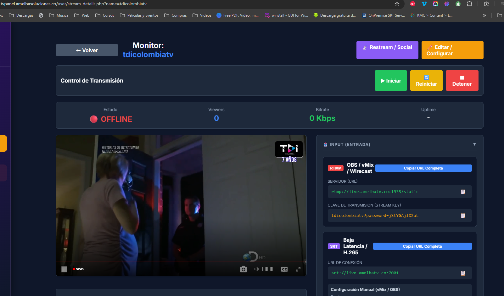 streaming de video profesional