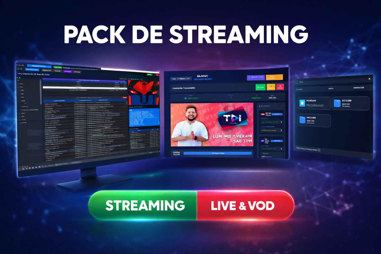 Pack StudioSync+TVPanel+Disco Anual
